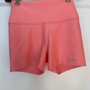 ALO Yoga Coral Athletic Shorts for Women